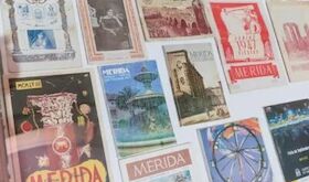 Muestra de carteles y revistas que recoge la historia de las Ferias y Fiestas de Mrida