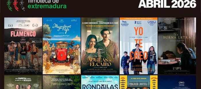 Durante abril, la Filmoteca de Extremadura programa 15 películas en seis ciclos en sus cuatro sedes