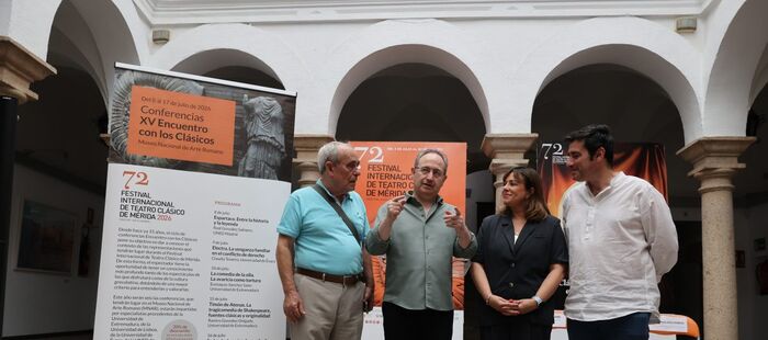 El XV Encuentro con los clásicos profundizará en los grandes mitos y textos del 72º Festival de Mérida 