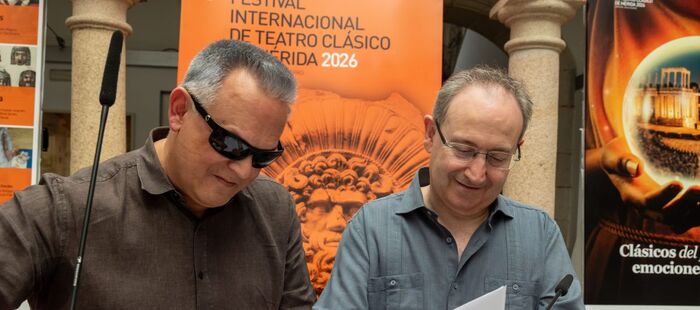 El Festival de Mérida y la ONCE refuerzan su compromiso con una cultura accesible e inclusiva