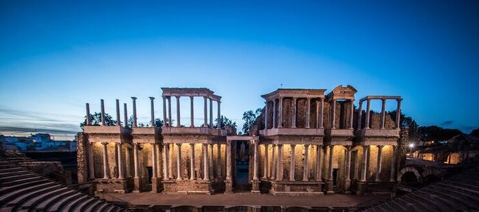 El Teatro Romano de Mérida, incluido en la lista de Lugares Mágicos de España