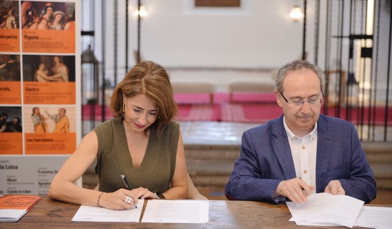 El Festival de Mrida y Paradores renuevan su acuerdo de colaboracin para afianzar la promocin y difusin de este evento cultural