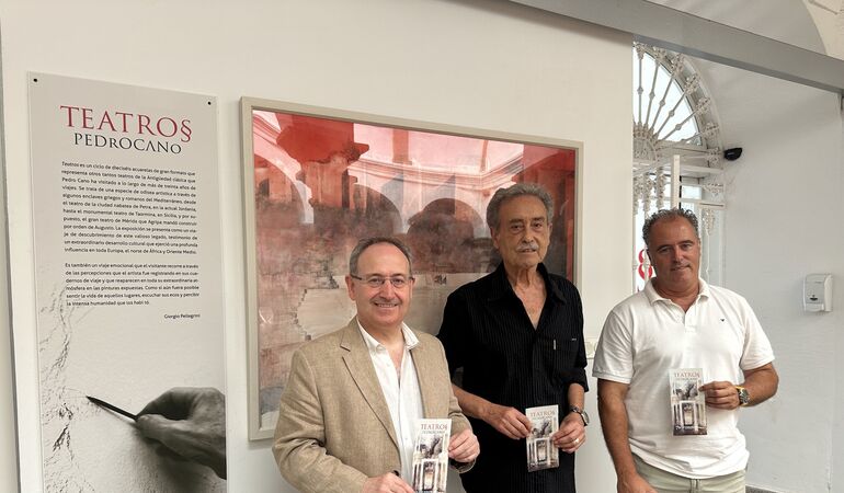 La pintura de Pedro Cano llega al Festival de Mrida con un recorrido por los grandes teatros del Mediterrneo clsico