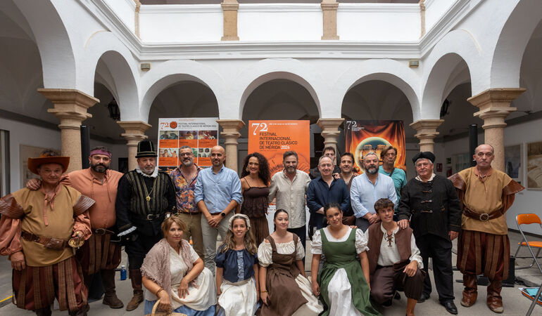 Fernando Tejero apadrina la XXXI edicin de la representacin popular de El alcalde de Zalamea