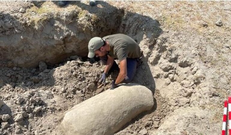 El Ministerio de Cultura recupera una de las piezas arqueolgicas ms singulares del Embalse de Valdecaas