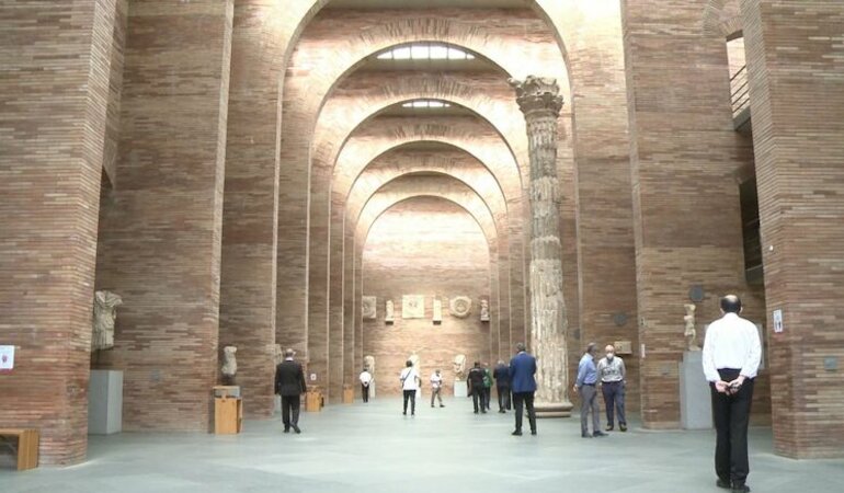 El Museo Nacional de Arte Romano recibi 7765 visitantes en el Puente del Pilar